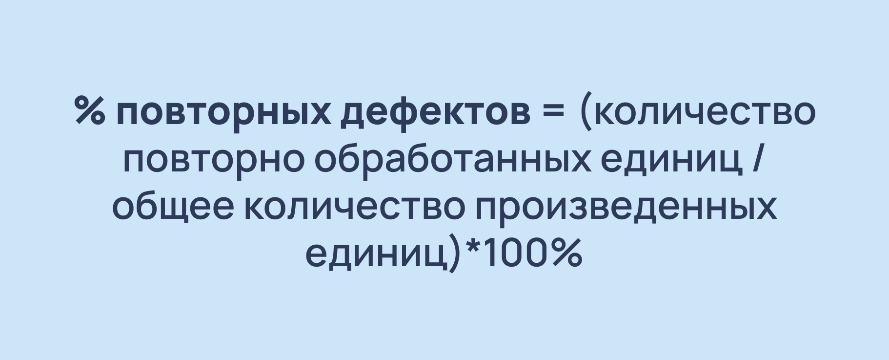 KPI для отдела контроля качества